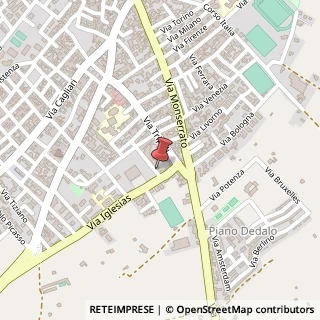 Mappa Via Evangelista Torricelli, 33, 09028 Sestu, Cagliari (Sardegna)