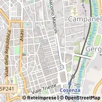 지도 Cosenza