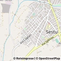 خريطة Sestu