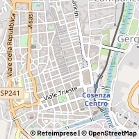 Mapa Cosenza