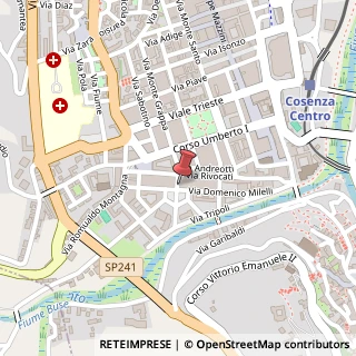 Mappa Via Monte Grappa, 2, 87100 Cosenza, Cosenza (Calabria)