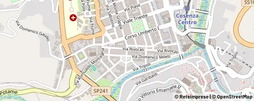 Mappa Cosenza