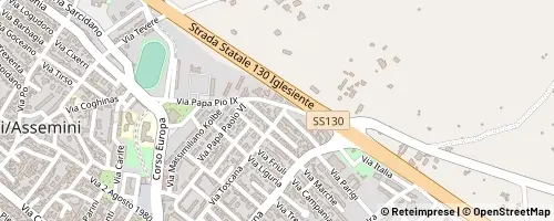 Mappa Assemini
