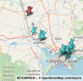 Mappa Via Pio IX, 09032 Assemini CA, Italia (9.4925)