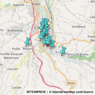 Mappa Piazza Francesco Crispi, 87100 Cosenza CS, Italia (1.21933)