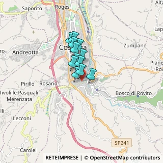 Mappa Piazza Francesco Crispi, 87100 Cosenza CS, Italia (1.11)