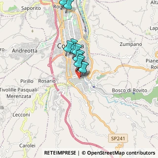 Mappa Piazza Francesco Crispi, 87100 Cosenza CS, Italia (1.395)