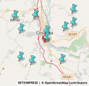 Mappa Via Riforma, 87100 Cosenza CS, Italia (4.84818)