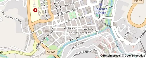 Mappa Cosenza