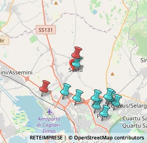 Mappa Via Newton, 09028 Sestu CA, Italia (4.30091)
