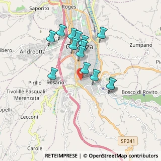 Mappa Via Pasquale Perugini, 87100 Cosenza CS, Italia (1.74286)