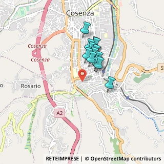 Mappa Via Pasquale Perugini, 87100 Cosenza CS, Italia (0.70231)