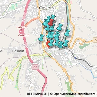 Mappa Via Pasquale Perugini, 87100 Cosenza CS, Italia (0.7275)