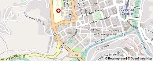 Mappa Cosenza