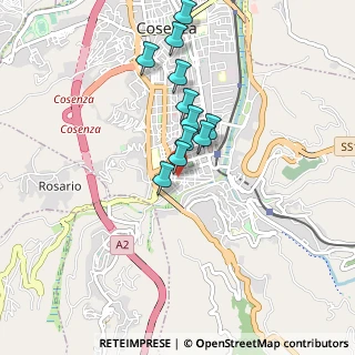 Mappa Via D. Milelli, 87100 Cosenza CS, Italia (0.80273)