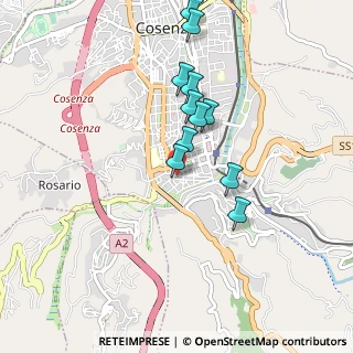 Mappa Piazza della Riforma, 87100 Cosenza CS, Italia (0.88545)