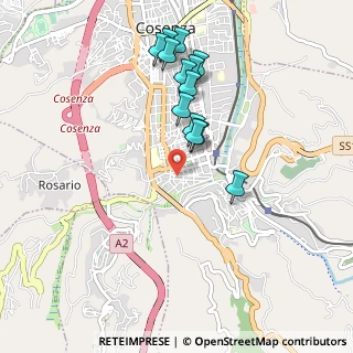 Mappa Piazza della Riforma, 87100 Cosenza CS, Italia (1.00077)