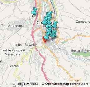 Mappa Via Riforma, 87100 Cosenza CS, Italia (1.28462)