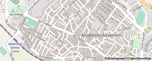 Mappa Assemini