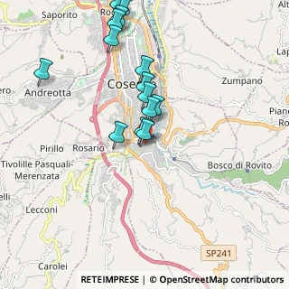 Mappa Via Davide Andreotti, 87100 Cosenza CS, Italia (2.15357)