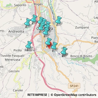 Mappa Via Davide Andreotti, 87100 Cosenza CS, Italia (1.76429)