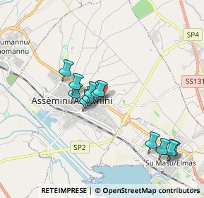 Mappa Località Sant'Andrea sn, 09032 Assemini CA, Italia (1.80583)