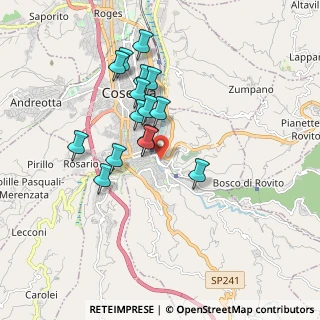 Mappa Via Alfonso Salfi, 87100 Cosenza CS, Italia (1.71133)