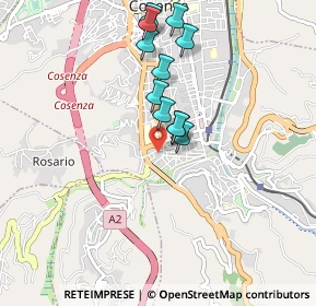 Mappa Via Riforma, 87100 Cosenza CS, Italia (0.87364)