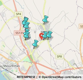 Mappa Via Tiziano, 09028 Sestu CA, Italia (1.60545)