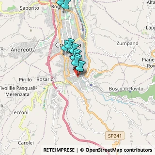 Mappa Via Severino Marco Aurelio, 87100 Cosenza CS, Italia (1.41167)