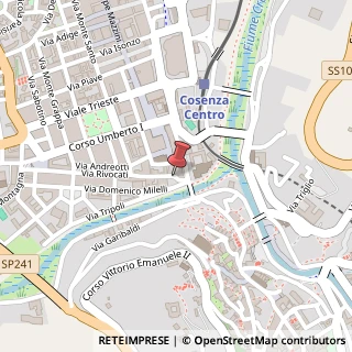 Mappa Piazza Nicola Misasi, 6, 87100 Cosenza, Cosenza (Calabria)