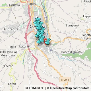 Mappa Corso Plebiscito, 87100 Cosenza CS, Italia (1.26833)