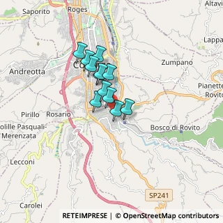 Mappa Corso Plebiscito, 87100 Cosenza CS, Italia (1.21833)