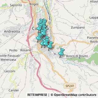 Mappa Corso Plebiscito, 87100 Cosenza CS, Italia (1.285)