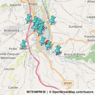 Mappa Corso Plebiscito, 87100 Cosenza CS, Italia (1.77385)