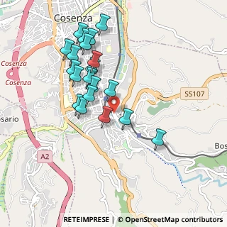 Mappa Corso Plebiscito, 87100 Cosenza CS, Italia (0.9985)