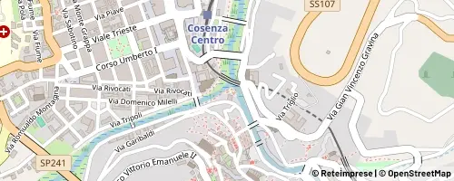 Mappa Cosenza