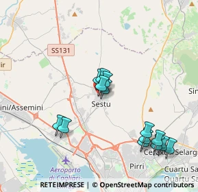 Mappa Via Scipione, 09028 Sestu CA, Italia (4.195)