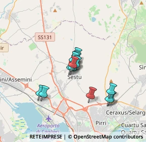 Mappa Via Scipione, 09028 Sestu CA, Italia (2.53143)