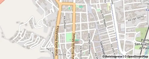 Mappa Cosenza