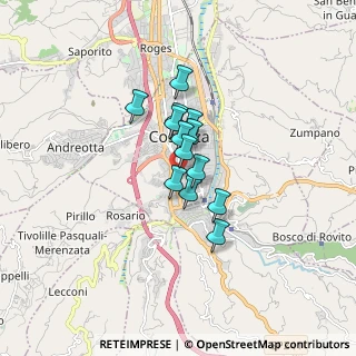 Mappa Via Carlo Cattaneo, 87100 Cosenza CS, Italia (1.08846)