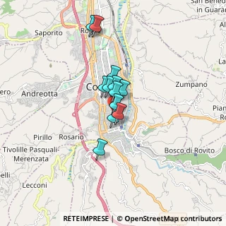 Mappa Via Neghelli, 87100 Cosenza CS, Italia (1.175)