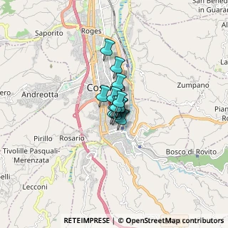 Mappa Via Neghelli, 87100 Cosenza CS, Italia (0.585)
