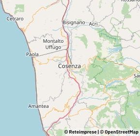 Mappa 87100 Cosenza CS, Italia (7.81143)