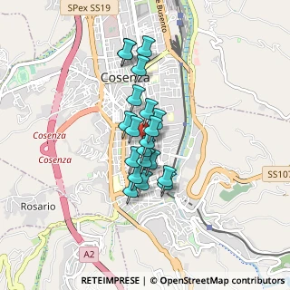 Mappa Via Neghelli, 87100 Cosenza CS, Italia (0.66)