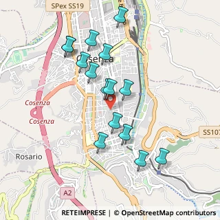 Mappa Via Neghelli, 87100 Cosenza CS, Italia (0.99933)