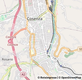 Mappa 87100 Cosenza CS, Italia (0.714)