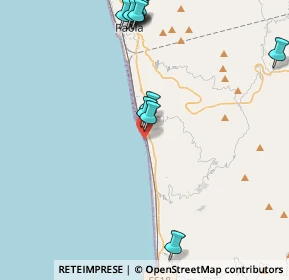 Mappa Via Lungomare Sud, 87038 San Lucido CS, Italia (5.38833)