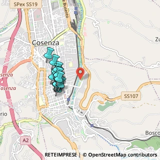 Mappa Via San Francesco di Paola, 87100 Cosenza CS, Italia (0.80813)