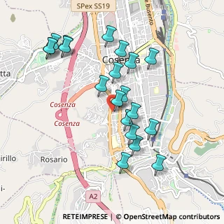 Mappa Viale della Repubblica, 87100 Cosenza CS, Italia (1.0435)
